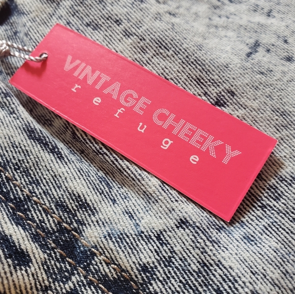 NWT Charlotte Russe Vintage Cheeky Refuge Shorts - Picture 5 of 8